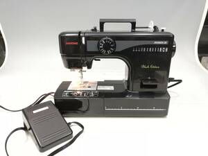 A244-84【動作確認済】JANOME/ジャノメ　電子ミシン　JN508DX-2B　Black-Edition【中古品】