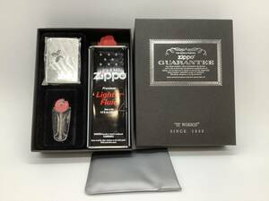 u2455 ZIPPO ジッポライター GUARANTEE SINCE1932 オイルセット 未使用 clover クローバー