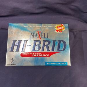 ダンロップ　MAXFLI HI-BRID ハイブリッドスリーピース　ゴルフボール　6個　未使用　① ④ ⑦