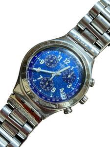 22659 スウォッチ swatch irony アイロニー 腕時計 クォーツ 青文字盤 アンティーク ヴィンテージ レトロ ジャンク