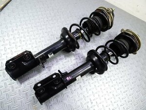 B/DG11■スバル プレオ TA-RA1 (SUBARU PLEO 2000y■純正リアストラット左右 (右R左R リヤ ショック サスペンション 2WD FF ▲左オイル漏れ