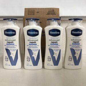 【4本セット】ヴァセリン ボディローション インテンシブ ケア アドバンスド リペア 600mL Vaseline 保湿 ボディケア スキンケア ワセリン