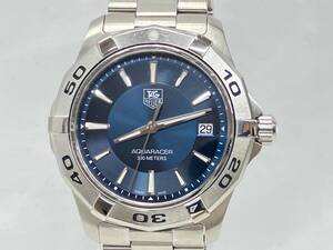 TAG HEUER タグホイヤー／アクアレーサー WAP1112／EBL0949 クォーツ 腕時計