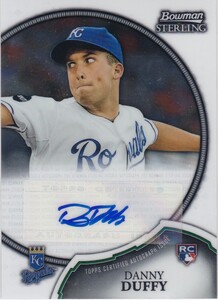 Danny Duffy 2011 BOWMAN STERLING AUTO 直筆サイン