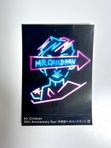 Mr.Children 初回限定 ステッカー 30th Anniversary Tour 半世紀へのエントランス DVD ミスチル ミスターチルドレン