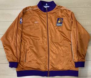 SUNS NBA 長袖 ジャージ メンズ L XL レトロ ブルズ レイカーズ フェニックス・サンズ リーボック　古着