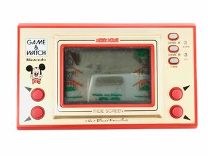 6L 任天堂 MC 25 ゲーム ウォッチ ミッキー マウス ディズニー 通電 動作確認済 GAME WATCH ニンテンドー Nintendo◆昭和 レトロ 当時物