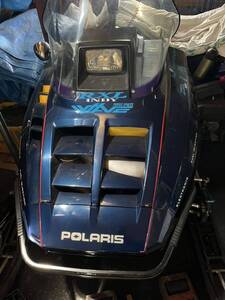 旧車Polaris エンジン載せ替え800cc 159×15×2インチ使用　部品取り等に　スノーモービル　引き取り限定