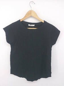 ◇ Le mien 半袖 Tシャツ カットソー ブラック レディース P