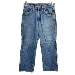 Wrangler デニムパンツ W29 ラングラー レギュラーフィット ブルー コットン メキシコ製 古着卸 アメリカ仕入 2312-477