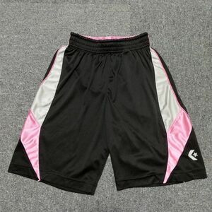 ◇ コンバース バスケットボールパンツ 150サイズ 中学 高校 部活 USED 白ピンク ◇