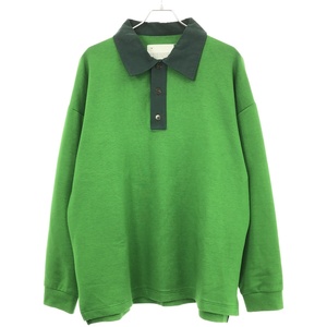 VOAAOV ヴォアーブ 23AW DUALWARM Polo Shirt ロングスリーブポロシャツ VOLS-K51 グリーン 2 ITMTE5Z7V84Q