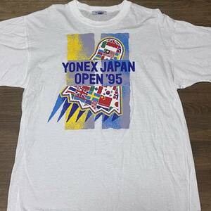 ◎バドミントン ヨネックス 1995 ジャパン オープン Tシャツ YONEX Japan Open badminton shirt