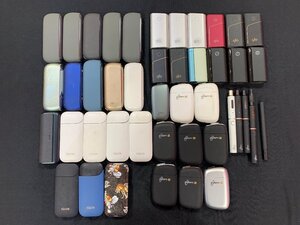 【10NA南10012F】★1円スタート★IQOS アイコス★IQOS ILUMA等★glo グロー★Ploom TECH等★通電確認済み★喫煙具★総重量約4kg★大量まと