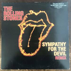 ■THE ROLLING STONES ■Sympathy For The Devil Remix / The Neptunes / Fatboy Slim / Full Phatt ■12inch Single / For Promotional Us