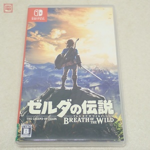 動作保証品 NSW ニンテンドーSWITCH スイッチ ゼルダの伝説 ブレス オブ ザ ワイルド THE LEGEND OF ZELDA 任天堂 Nintendo 箱付【10