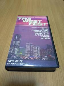 THA WEST FEST収録のVHS