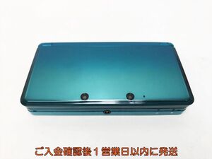 【1円】ニンテンドー3DS 本体 アクアブルー 任天堂 CTR-001 未検品ジャンク K03-669yk/F3