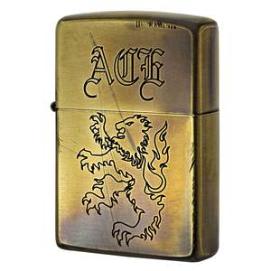 Zippo ジッポライター 中世 騎士道 ユーズド仕上げ シヴァルリー Chiualry 2UDB-ACE メール便可