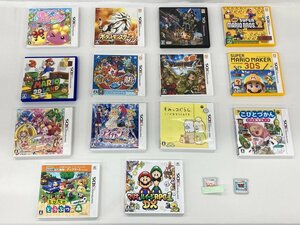 任天堂 ニンテンドー 3DS ソフト 16点まとめ どうぶつの森 ポケモン ドラクエ ほか【CFAH8064】