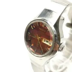 【稼働品】SEIKO  腕時計　自動巻き　21石　3針　カットガラス　デイデイト