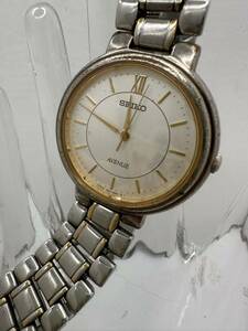 【SEIKO 】AVENUE クォーツ 腕時計 7N01-6270 中古品　電池交換済み　稼動品　28-1