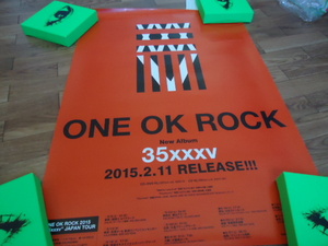 ONE OK ROCK 35xxxv B2ポスター