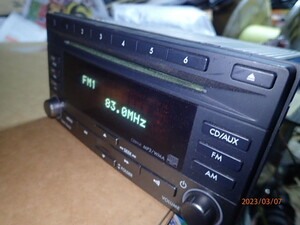 スバル インプレッサ GH2 純正 オーディオ CD デッキ 86201fg011