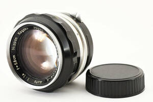 ★希少良品★ニコン NIKON NIKKOR-S Auto 5.8cm 58ｍｍ F1.4 PAT.PEND 刻印あり L1280#2796