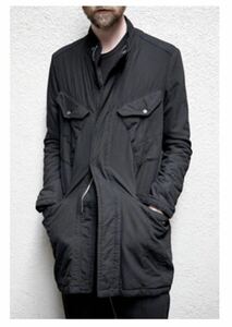 MA julius nylon serge coat ユリウス コート ミリタリー ロングコート