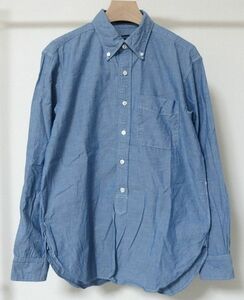 Engineered Garments エンジニアードガーメンツ 19th BD Shirt Cotton Chambray ボタンダウン シャツ XS シャンブレー