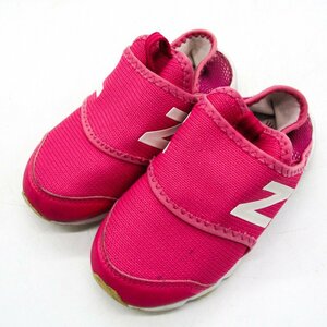 ニューバランス スリッポン スニーカー K150SMGI 靴 シューズ キッズ 女の子用 15.5サイズ ピンク NEW BALANCE