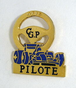 ピンバッジ フォーミュラ CGP PILOTE