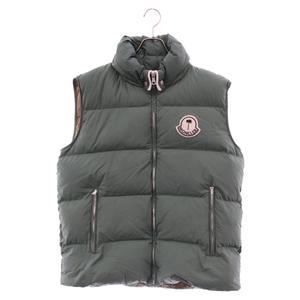 MONCLER モンクレール × Palm Angels Genius ジーニアス ジップアップ キルティングジャケット グリーン I209L1A00013 M3377