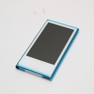 中古 iPod nano 第7世代 16GB ブルー 即日発送 MD477J/A MD477J/A Apple 本体 あすつく 土日祝発送OK