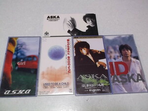 ☆　ASKA　【　8cm CDシングル　5枚セット　】　チャゲアス　チャゲ&飛鳥