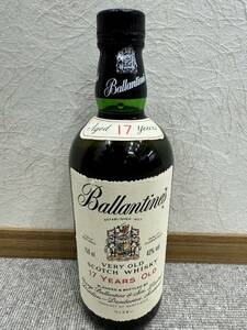 【DOM-2341】1円～ 未開栓 バランタイン VERY OLD SCOTCH WHISKY 17 YEARS OLD ウイスキー スコッチ 17年 古酒 Ballantine