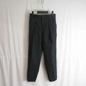 MARKAWARE ワイド テーパード スラックス イージー パンツ ボトムス マーカウェア タック PANTS S-Mサイズ メンズ カジュアル クラシック