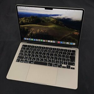 1円 Apple MacBook Air 13インチ ノートPC A3113 2024 M3 8GB 256GB Sonoma 14.7