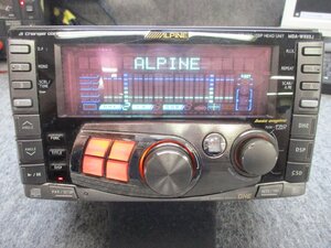 ▼通電OK アルパイン ALPIN MDA-W933J CD MD ラジオ 2DIN CDデッキ CDプレーヤー オーディオ 中古品