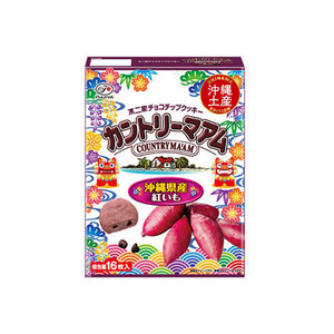 カントリーマアム 沖縄 紅いも おやつ お菓子 お土産 手土産 沖縄限定 カントリーマアム 沖縄紅いも 16枚入