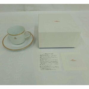 1円【美品】 深川製磁/旧日本海軍 桜錨 カップ＆ソーサー/82