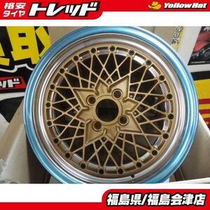 売り切り処分 チューナーサイズ 希少 新品 復刻 SSR フォ－ミュラー メッシュ 15インチ 6.5J＋30 4本 4H 100