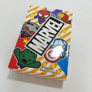 MARVEL マーベル デフォルメ キャラクター トランプ 未使用品 