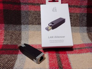 iFi audio LAN iSilencer ネットワークLANフィルター アイファイオーディオ 【中古】ノイズ 軽減 除去