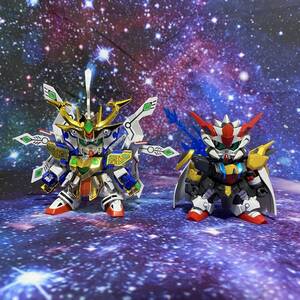 LEGEND BB 魔竜剣士ゼロガンダム、武者ゴッド丸(最終決戦Ver) 完成品