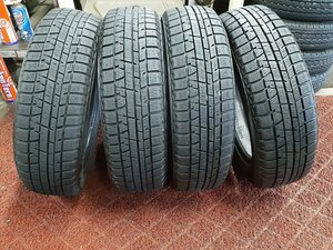 パF5387■155/65R14 75Q　4本価格　YOKOHAMA ICEGUARD IG50plus　送料無料 ’19年 7.5分山 ワゴンR ムーブ デイズ パレット タント N-BOX