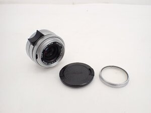 Leica SUMMICRON F2 35mm ASPH. E39 ライカ 単焦点レンズ ズミクロン シルバークロームドイツ製 Lマウント ∽ 70D44-4