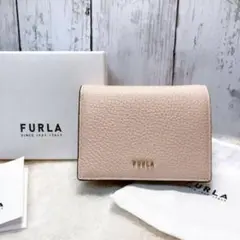 FURLA ピンク 二つ折り財布