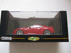 エブロ 1/43 NISSAN GT-R 2007(ブリリアントレッド) 完成品